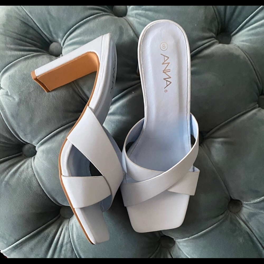 Princess Polly Blue Heels